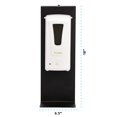 thumbnail image 3 of Alpine Industries 1200 ml. Automatic Gel Sanitizer Dispenser with Wall Mounted Stand, Black, 3 of 4