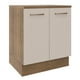 thumbnail image 1 of Mueble de Cocina 70 cm 2 Puertas Marrón/Crema Ágata MADESA, 1 of 5