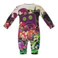 thumbnail image 5 of Splatoon Baby Long Sleeve Footless, Infant Playsuit Romper Jumpsuits for Boys Girls, 5 of 8