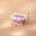 thumbnail image 2 of Stackable Airtight Food Storage Box,Leak-Proof Fresh Keeping Container,Kitchen Meal Prep Organizer,Sealed Stackable Food Storage Container Owns Good Leak-Proof and Fresh Keeping Performance,300ml, 2 of 6
