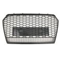 thumbnail image 7 of Garvee Front Grill, Honeycomb Front Bumper Center Grill Mesh Cover Compatible For A6 C7PA 2016-2018 Facelift Replaces 4G0853651AG 4G0853651AE, 7 of 7
