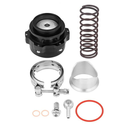 Yosoo Aluminum Alloy Universal 50mm/2inch Car Turbo Blow Off Valve BOV Kit with Adapter Spring, 50mm Blow Off Valve,Blow Off