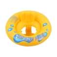thumbnail image 2 of Flotador inflable para piscina de bebé, asiento de entrenamiento de natación con asiento de seguridad, doble cámara de aire para bebés, niños pequeños y bebés., 2 of 14