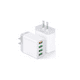 thumbnail image 1 of Cargador de 4 Puertos USB 48W BLOOSOM Adaptador Clavija Enchufe Cubo de Carga Rápida, 1 of 4