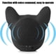 thumbnail image 2 of Altavoz creativo con forma de perro, altavoz inalámbrico Bluetooth, reproductor de música con sonido estéreo portátil con forma de perro (1 unidad, negro), 2 of 5