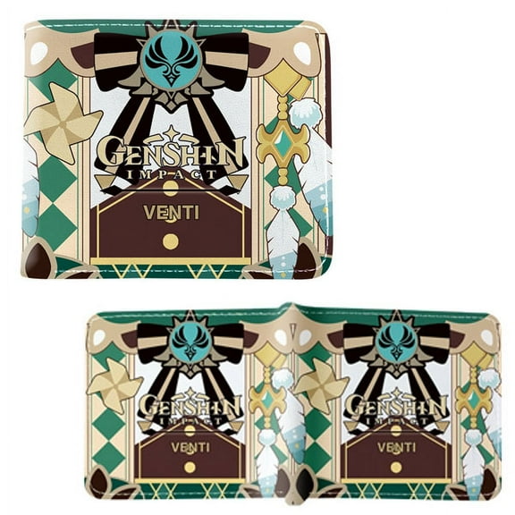 Venti Outfit - Genshin Impact 4x5" Bi-Fold Wallet