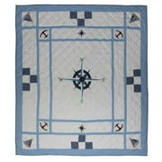 Patch Magic QQSTSE Star Of The Sea, Quilt Queen 85 x 95 inch