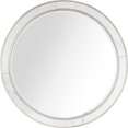 thumbnail image 5 of Camden Isle CI-86422 Alice 48 in. Antique Silver Rectangle Glass Console Table with Wall Mirror, 5 of 6