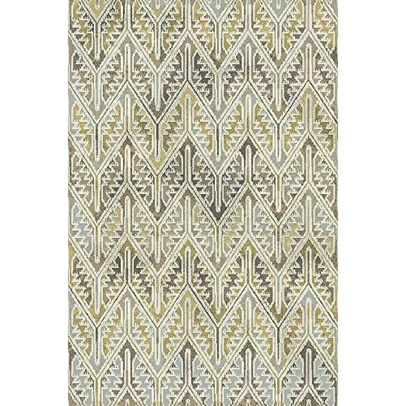 Dynamic Rugs RT6990266134 Royal Treasure 90266 Rug, 5.3' x 7.7', Amber/Mocha