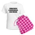 thumbnail image 5 of CafePress - Obsessive Chihuahua Disorde Women's Light Pajamas - Women's Short Sleeve Print T-Shirt and Pants Light Cotton Pajama Set, 5 of 7