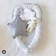 thumbnail image 2 of Cama biónica portátil de encaje para recién nacido, almohadilla para dormir para bebé, regalo de cumpleaños, 2022, 2 of 4
