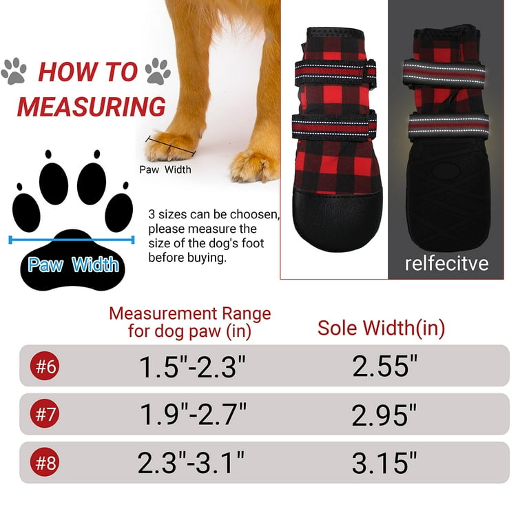 How Do You Measure A Dogs Paws For Boots