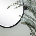 thumbnail image 5 of TEHOME Black Metal Framed Pivot Oval Bathroom Mirror Vanity Mirrors 23''x3 x26'', 5 of 6