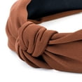 thumbnail image 6 of ZOUYUE 4PCS Knotted Headbands - Non Slip Wide Fashion Head Bands for Women and Girls - Black and White Top Knot Accessories, 6 of 8