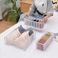 thumbnail image 3 of Lingerie Storage Box Socks Artefacts Storage Bra Underpants Drawer Separator Children's Wardrobe Organizer Household, 3 of 8