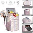 thumbnail image 5 of Aesthetic Butterfly and Floral Design Backpack Cooler – Leakproof Insulated Cooler Bag for Office Lunch, Hiking & Outdoor Trips, 5 of 6