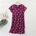 thumbnail image 2 of HSHMT Womens House Dress Women's Nightgown Women's Plus Size Cute Cartoon Home Clothes Knitted Cotton Sweet And Fat Short Sleeved Round Neck Pajamas, 2 of 4
