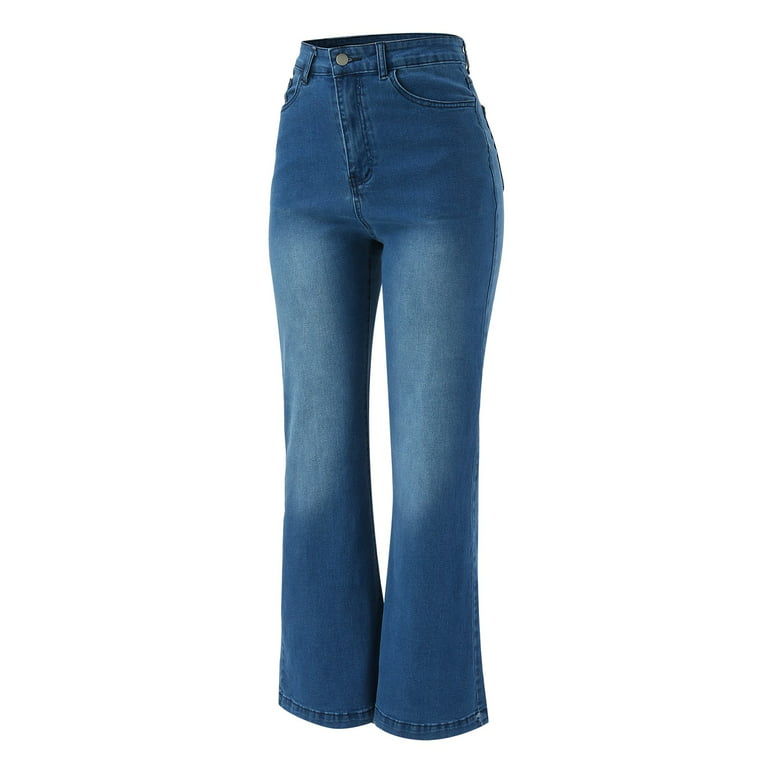 Aayomet Size 9 Pants Bell Bottom Jeans For Women High Waisted