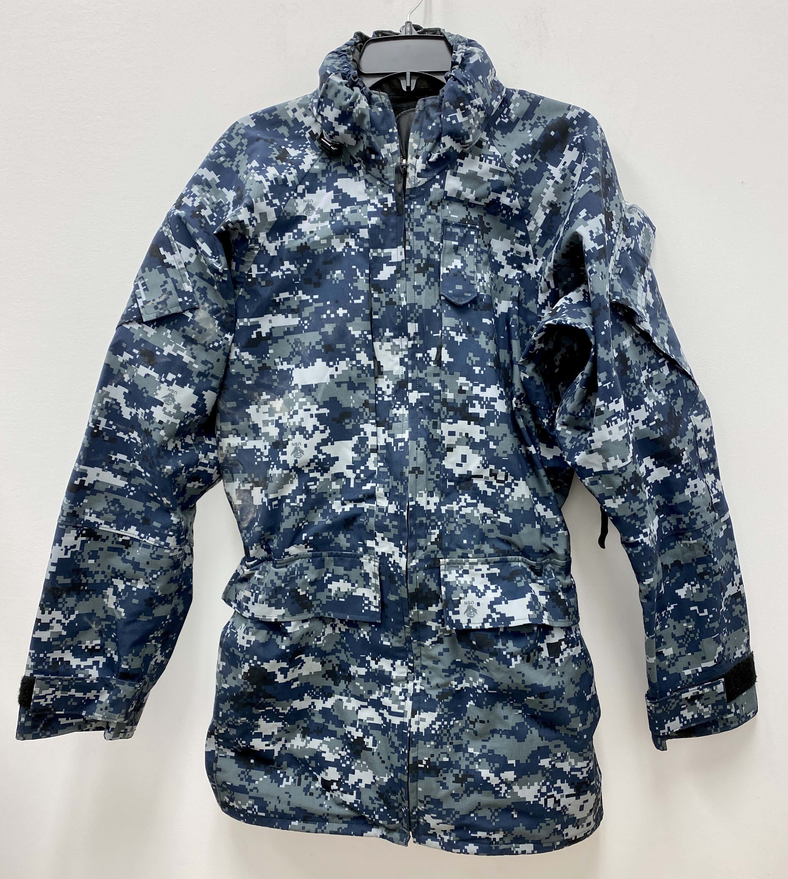 US NAVY Digital Blue Camo NWU Uniform Shirt/Jacket ASST SIZES 