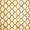 thumbnail image 1 of Ahgly Company Indoor Square Trellis Brown Contemporary Area Rugs, 5' Square, 1 of 4