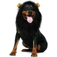 thumbnail image 2 of Vivifying Lion Mane for Dog, Adjustable Halloween Dog Lion Costume Wig with Ears for Medium&Large Dog Dress up (Black), 2 of 8