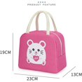 thumbnail image 2 of Bolsa de almuerzo pequeña CHAO con Aislamiento para trabajo estudiantes niños Diseño oso, 2 of 3