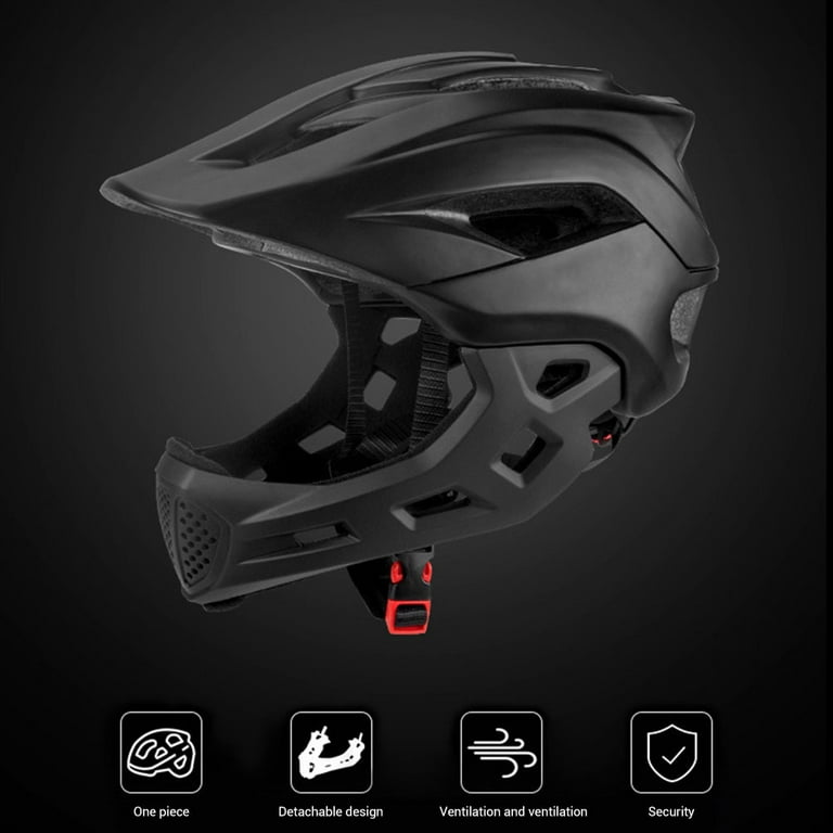 2 piece full online face mtb helmet
