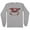 Grey, variant on Cereal Killer Long Sleeve Shirt Unisex Large White