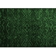 thumbnail image 1 of Ahgly Company Indoor Rectangle Abstract Emerald Green Modern Area Rugs, 8' x 12', 1 of 4