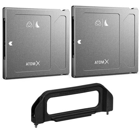 2x AtomX SSDmini 2TB Atomos Recording SSD + Atomos Adapter Handle ATOMX SSD mini 2TB