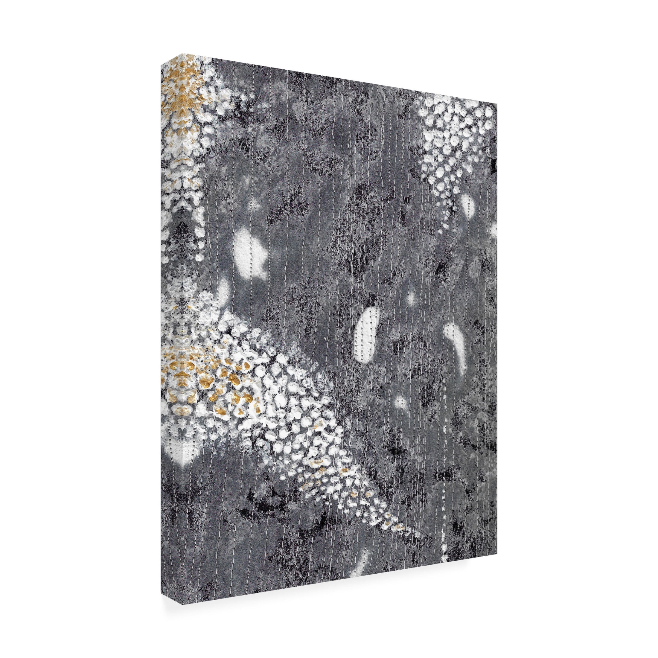 Canvas Wall Art - Maliq 'Stone 2' Wall Art for Living Room, Bedroom, or Office Décor by Trademark Fine Art - 18 x 24 Inches