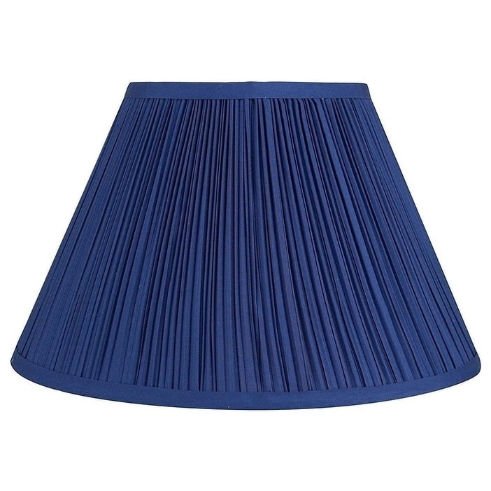 Urbanest Mushroom Pleated Lamp Shade, 6x12x8", Black