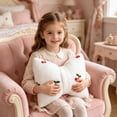 thumbnail image 6 of Dvumao Bowknot Pillow Fleece Embroidered with Insert Modern Cute for Chair and Entryway Bench, 6 of 8