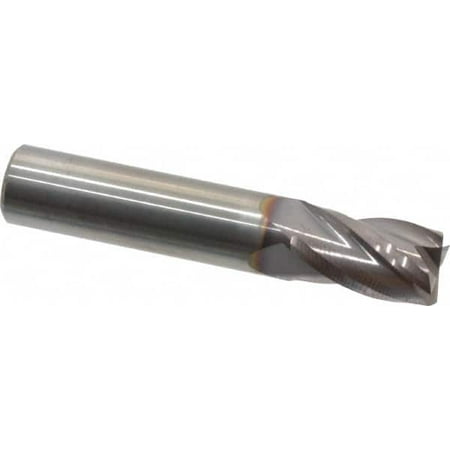 

Hertel 3/8 5/8 LOC 3/8 Shank Diam 2 OAL 4 Flute Solid Carbide Square End Mill Single End TiCN Finish Spiral Flute 30° Helix Centercutting Right Hand Cut Right Hand Flute