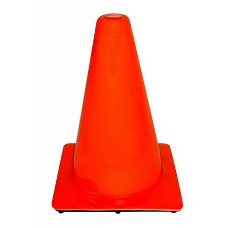3M Non-Reflective Traffic Safety Cone, 8.75 in. x 8.75 in. x 12 in., Orange