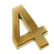 thumbnail image 5 of Números de buzón autoadhesivos Números de puerta de casa, Placas de dirección de calle Números Número 4, 5 of 7
