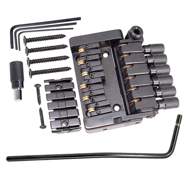 Accesorios para guitarra eléctrica Yuyangstore Puente de trémolo de guitarra sin cabeza