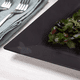 thumbnail image 4 of Platos Desechables Cuadrados Elegantes, Fiesta, Plástico 50 pzs, NEGRO, 4 of 5