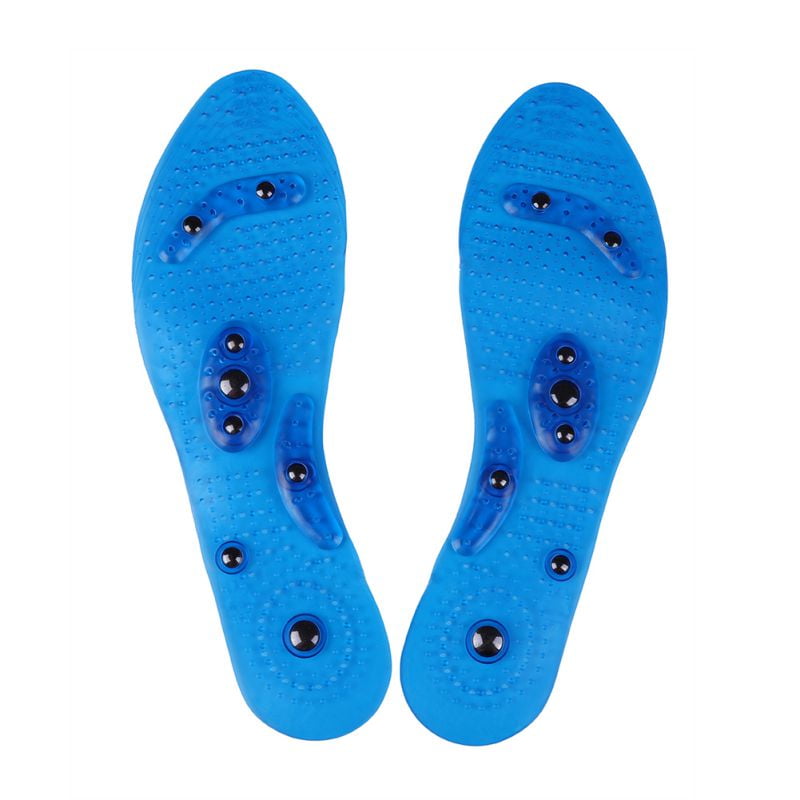 Foot Acupressure Massaging Insoles Reflexology Pain Plantar