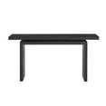 thumbnail image 6 of Harper & Bright Designs Wood Minimalist Console Table with Ash Veneer Designed for Entryway and Living Room , Black, 6 of 11