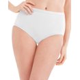 thumbnail image 3 of Hanes Culotte en Coton Sans Remontée pour Femmes - Article à Succès, 5, Blanc, 3 of 3