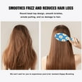 thumbnail image 3 of Foodie-Inspired Hair Comb - No-Pull Comfort Brushing with Flexible Bristles - Tames Frizz & Prevents Hair Loss, 3 of 4
