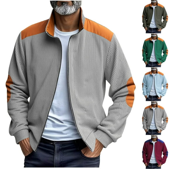Hinvhai Mens Long Sleeve Zipper Shirts Waffle Slim Solid Lapel Collar Polo Shirt Spring Fall Casual Buisness Golf Sport Shirt Tops Wine XL(XL)