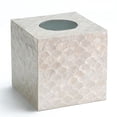 thumbnail image 1 of Funda para caja de pañuelos Chi An Home Capiz Shell, 5.8 pulgadas, cuadrada, blanca, 1 of 8