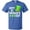Royal Blue, variant on Inktastic Happy St. Patrick's Day Green Hat and Clovers T-Shirt