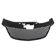 Ikon Motorsports Front Bumper Grille Fits 2007-2010 Chrysler Sebring Bently Mesh Style Black ABS Replacement Front Bumper Grille Assembly 1PC