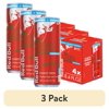 (3 pack) Red Bull Red Edition Sugarfree Energy Drink, Watermelon, 80mg Caffeine, 8.4 fl. oz., Pack of 4 Cans