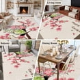 thumbnail image 5 of Easter Area Rugs 8'x10', Washable Small Throw Rugs for Living Room Patio, Country Spring Gnomes Flowers Colorful Eggs Retro Indoor Outdoor Rug Non-Slip Low Pile Carpet Runner Reversible Floor Mats, 5 of 8