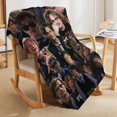 thumbnail image 3 of Spencer Flannel Poster Reid Blanket Super Soft RV Travel Outdoor Fashion Custom Office Bedroom Living Room Sofa Blanket Merch (30x40), 3 of 6