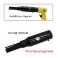 thumbnail image 1 of 120mm Air Hammer Professional Handheld Pistol Gas Shovels Small Rust Remover Pneumatic Tools With 4 Chisels Set ,Maximum Power, 1 of 6
